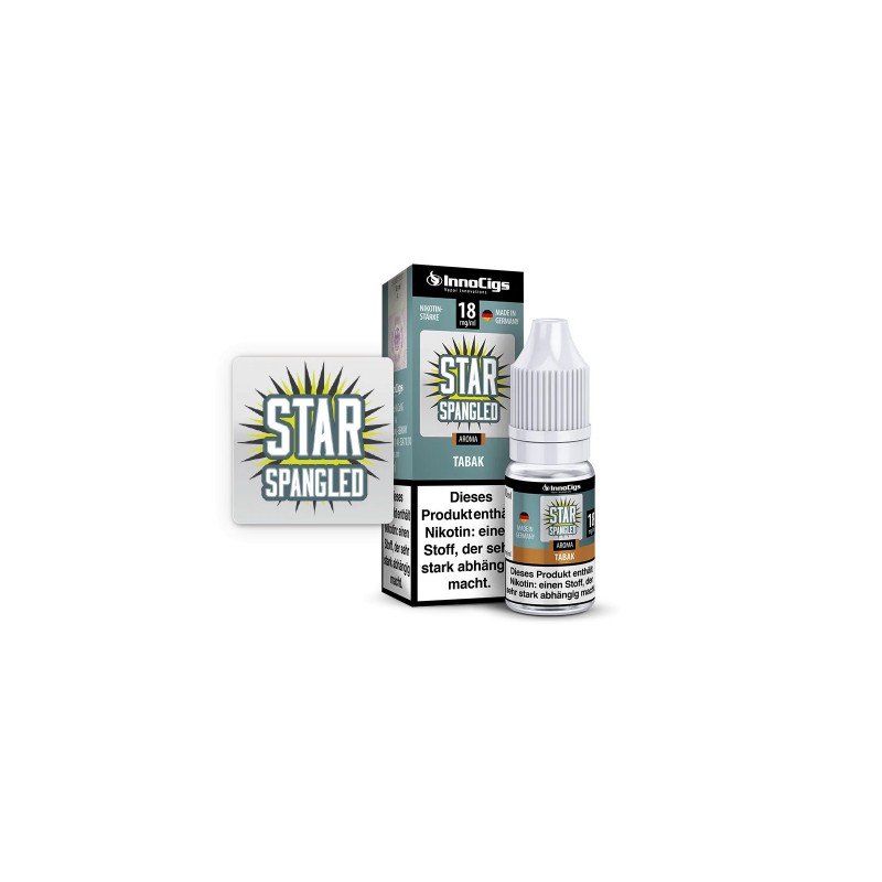 InnoCigs - Star Spangled Tabak Liquid 10ml - 18mg/...