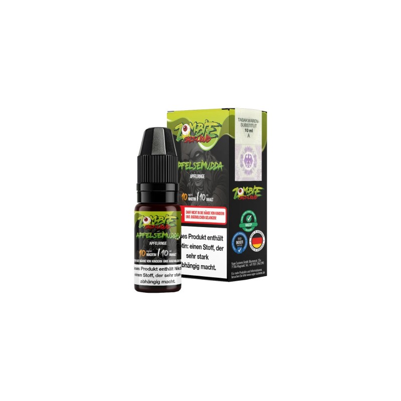 Zombie ApfelseiMudda Nikotinsalz Liquid 10ml - 10m...