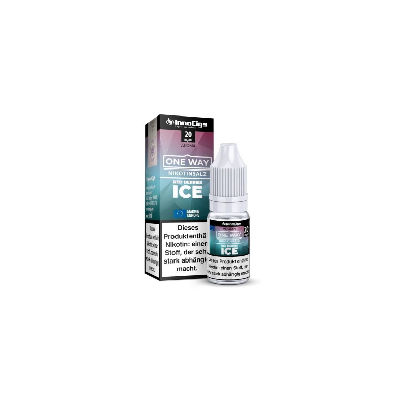 InnoCigs One Way - Red Berries Ice Nikotinsalz Liq...