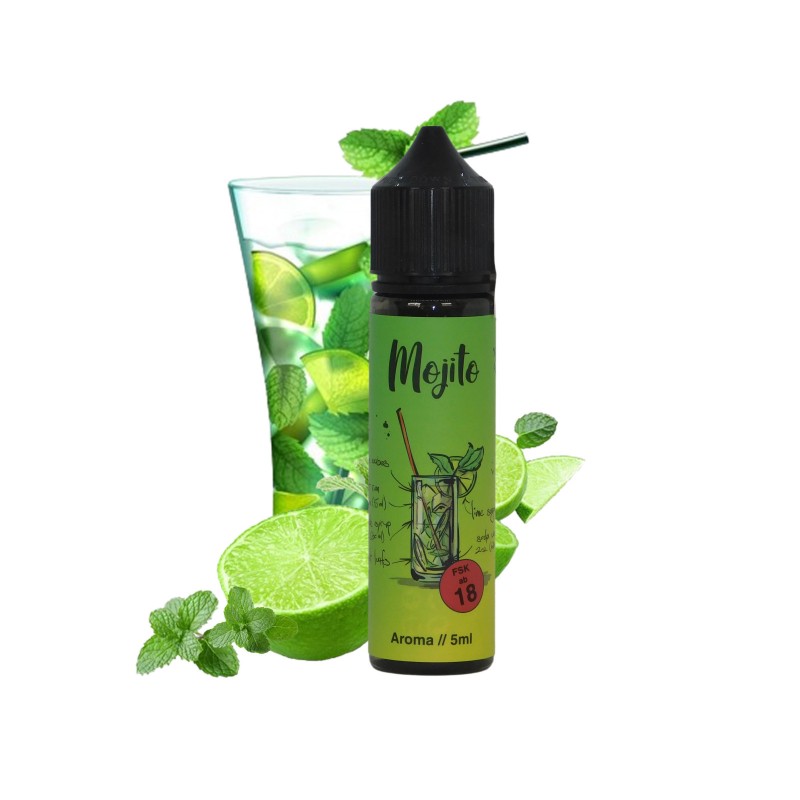 Vip Vape Liquids - Mojito - 5ml Aroma in 60ml Long...