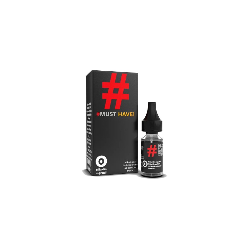 Must Have "Hashtag" Liquid 10ml - 0mg/ml