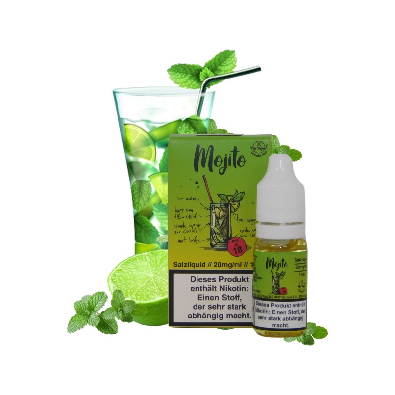 Vip Vape Liquids - Mojito - Nikotinsalz Liquid - 2...