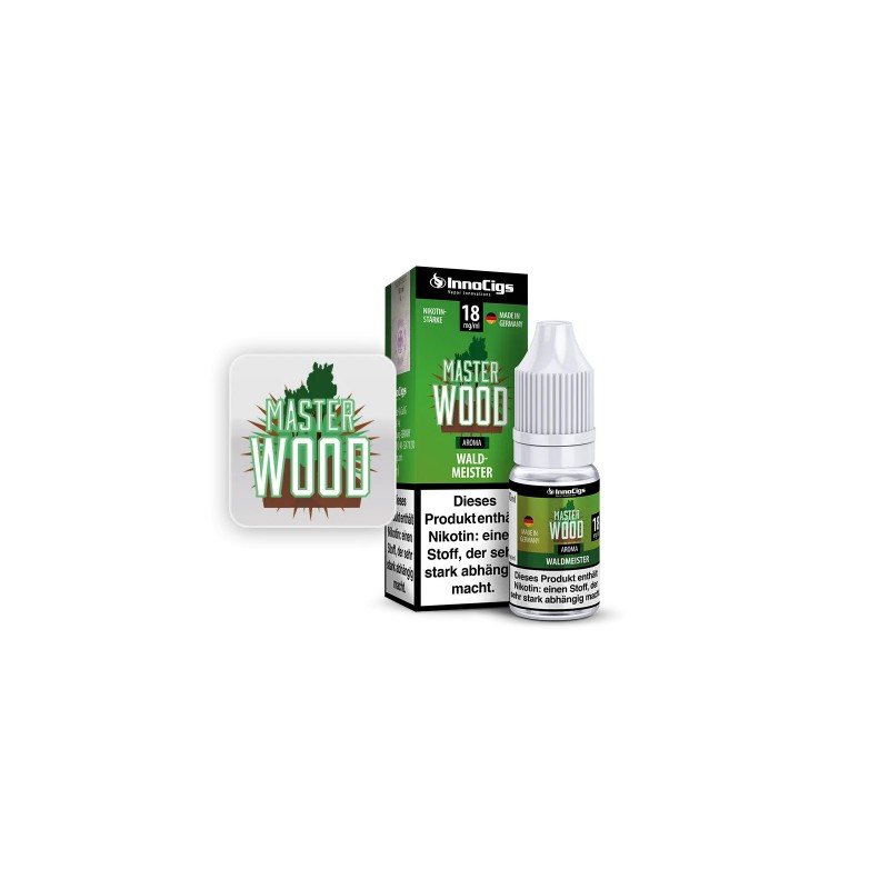 InnoCigs - Master Wood Liquid 10ml - 3mg/ml