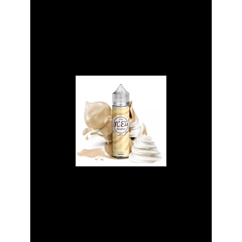 nEis Aroma Longfill - Vanille - 10ml in 60ml Flasc...