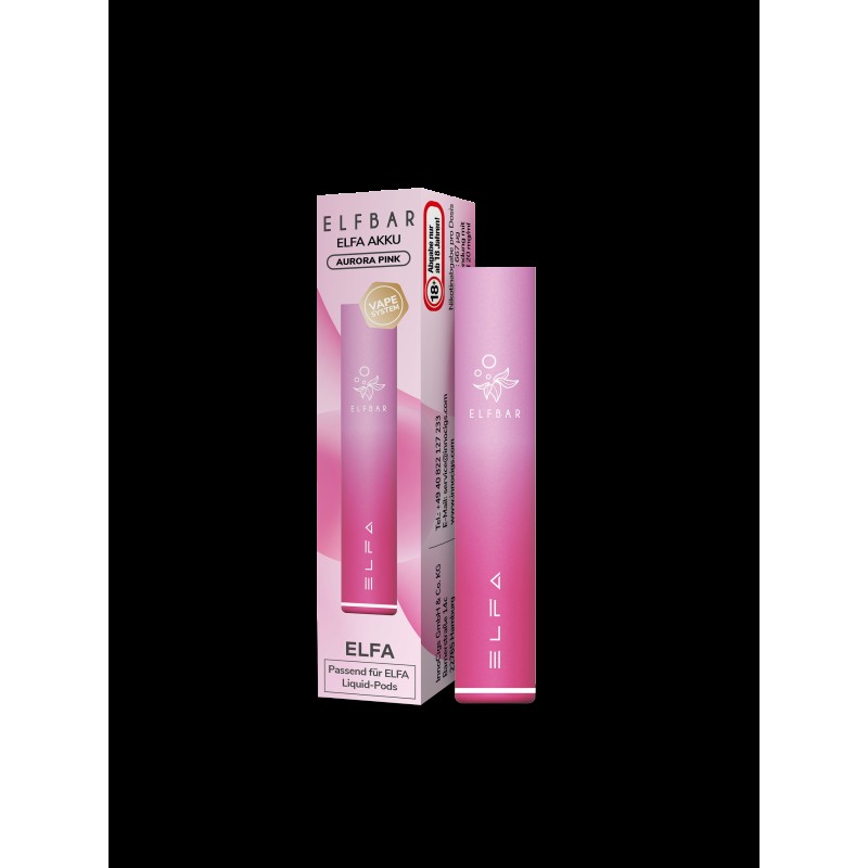 Elf Bar Elfa Akku 500 mAh - Aurora Pink