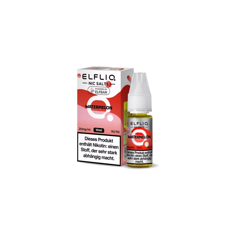 ELFLIQ - WATERMELON - NIKOTINSALZ LIQUID - 20mg/ml