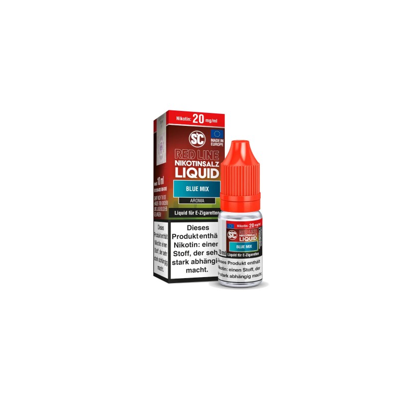 SC - RED LINE - BLUE MIX - Nikotinsalz  Liquid - 1...