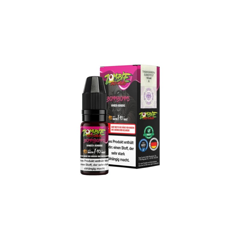 Zombie Bommbomms Nikotinsalz Liquid 10ml - 20mg/ml