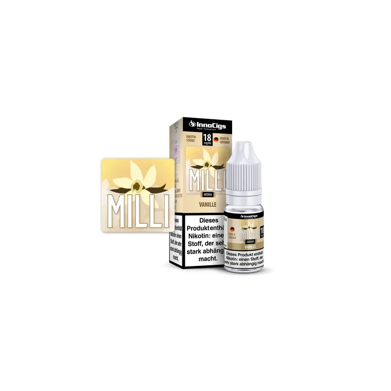 InnoCigs - Milli Vanille Liquid 10ml - 9mg/ml