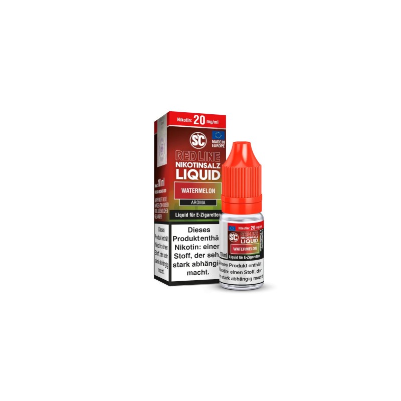 SC - RED LINE - WATERMELON - Nikotinsalz  Liquid -...