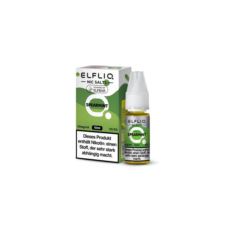 ELFLIQ - SPEARMINT - NIKOTINSALZ LIQUID - 10mg/ml