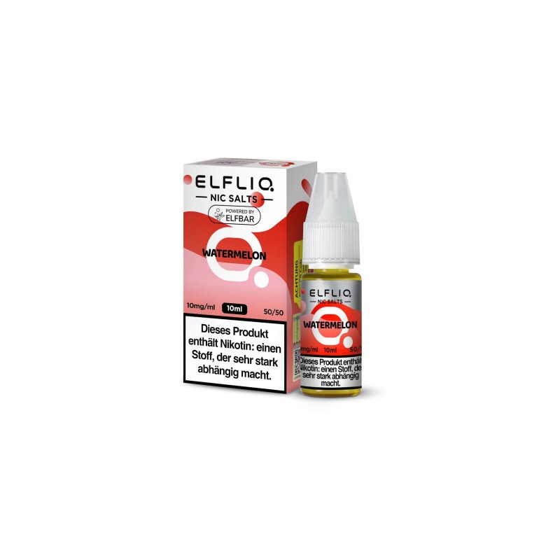 ELFLIQ - WATERMELON - NIKOTINSALZ LIQUID - 10mg/ml