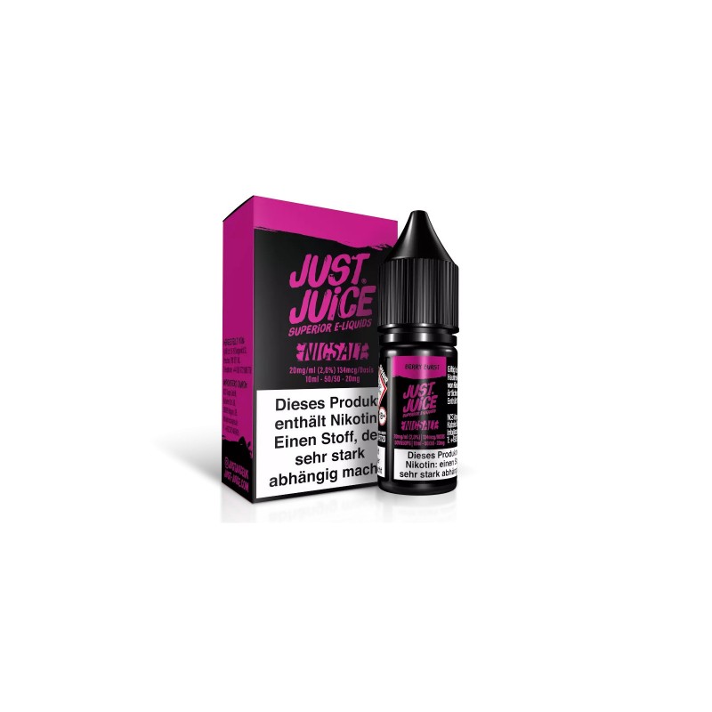 JUST JUICE - BERRY BURST - NIKOTINSALZ LIQUID 20mg...