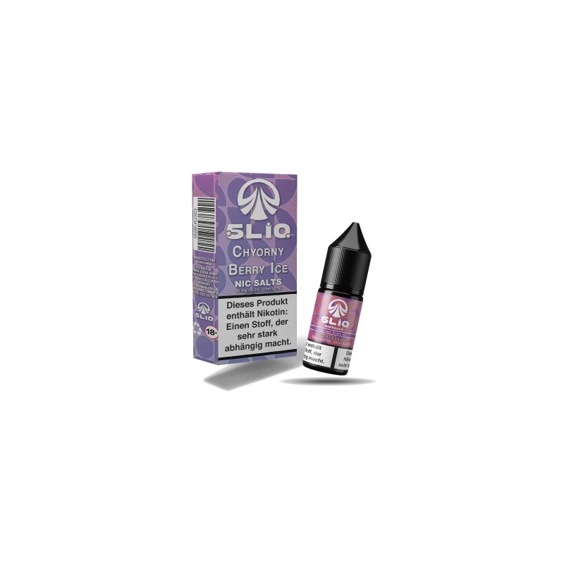 5LIQ Chyorny Berry Ice Nikotinsalz Liquid 10ml - 2...