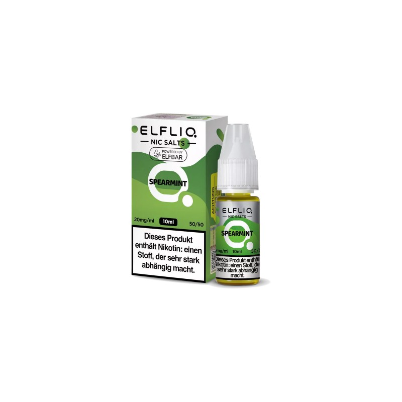 ELFLIQ - SPEARMINT - NIKOTINSALZ LIQUID - 20mg/ml