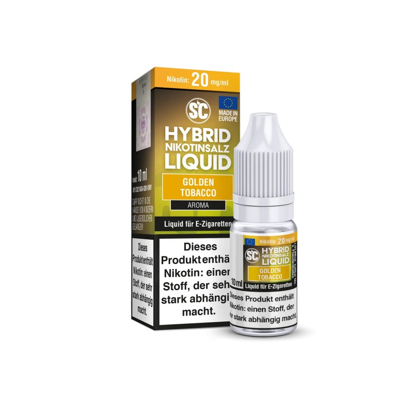 SC - Golden Tobacco - Hybrid Nikotinsalz Liquid - ...