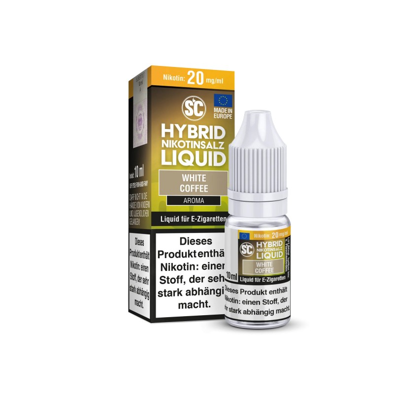 SC - White Coffee - Hybrid Nikotinsalz Liquid - 10...