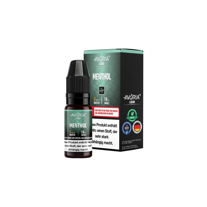 Avoria Menthol Liquid 10ml - 6mg/ml