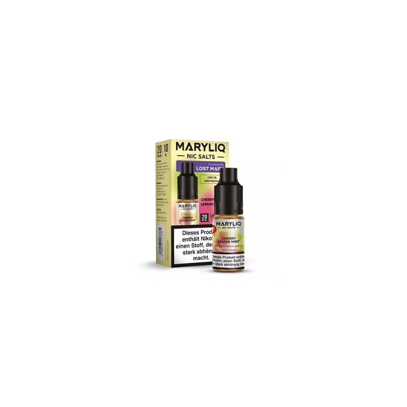 Maryliq Nikotinsalz - Cherry Lemon Mint - 20mg 10m...