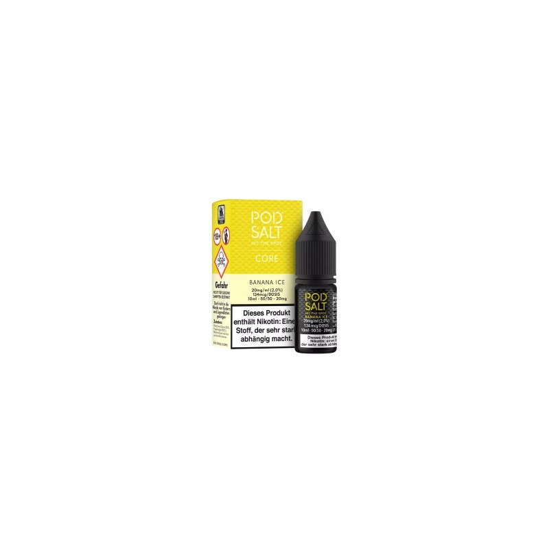 Pod Salt Core Banana Ice 10ml 20mg