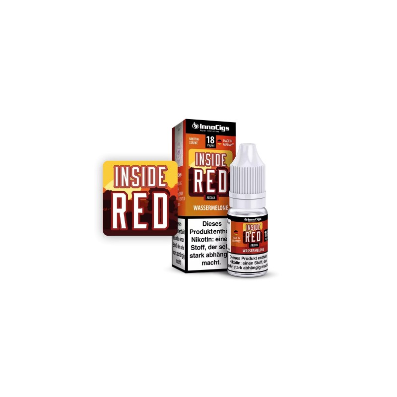 InnoCigs - Inside Red Wassermelone Liquid 10ml - 0...