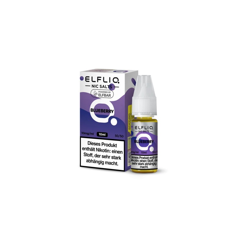 ELFLIQ - BLUEBERRY - NIKOTINSALZ LIQUID - 10mg/ml