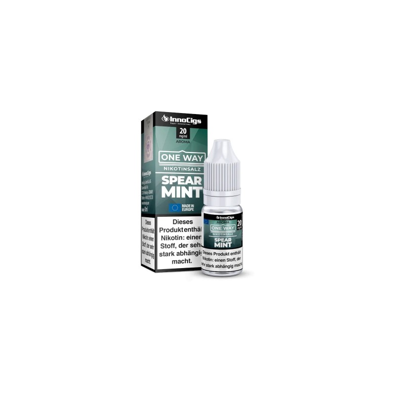 InnoCigs One Way - Spearmint Nikotinsalz Liquid 10...