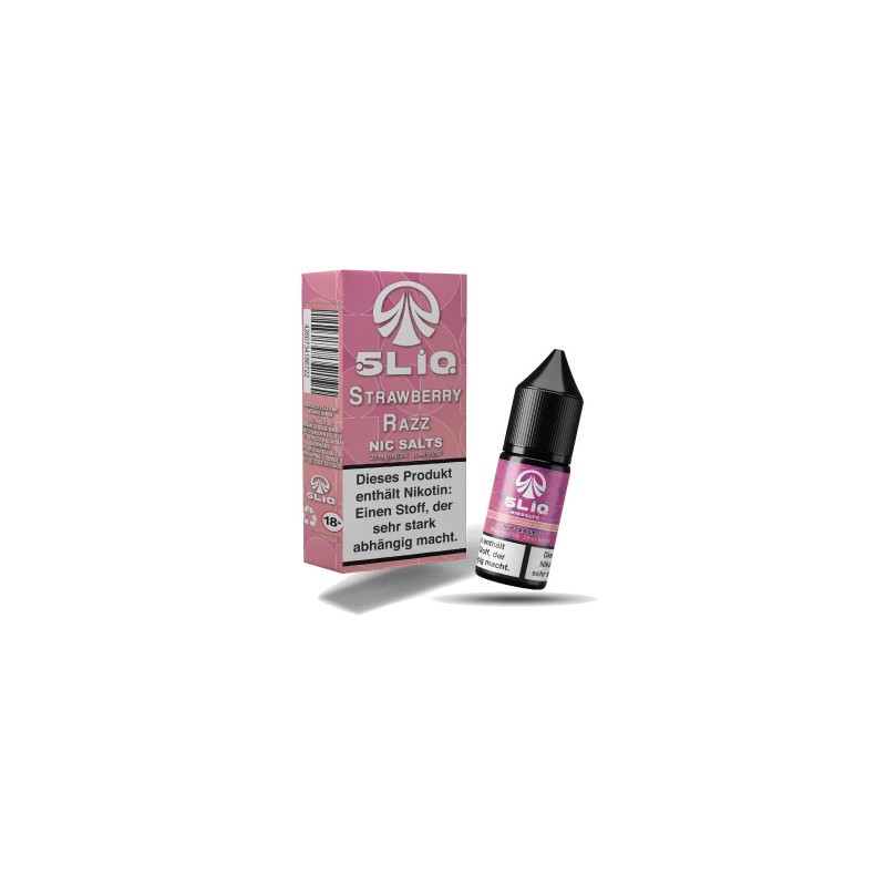 5LIQ Strawberry Razz Nikotinsalz Liquid 10ml - 20m...