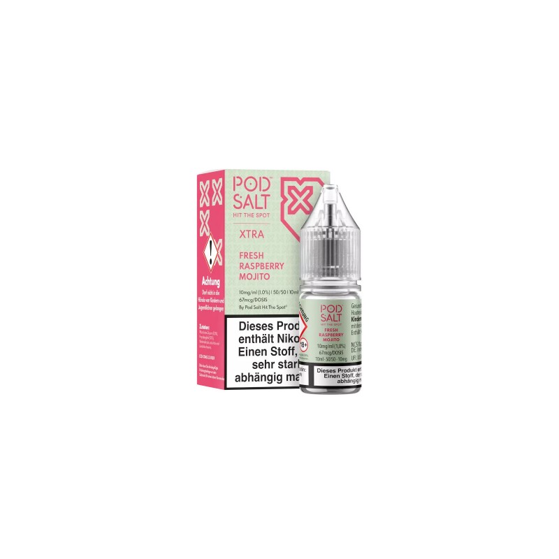 Pod Salt X - Fresh Rasperry Mojito - Liquid 10mg 1...