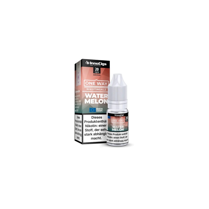 InnoCigs One Way - Watermelon Nikotinsalz Liquid 1...