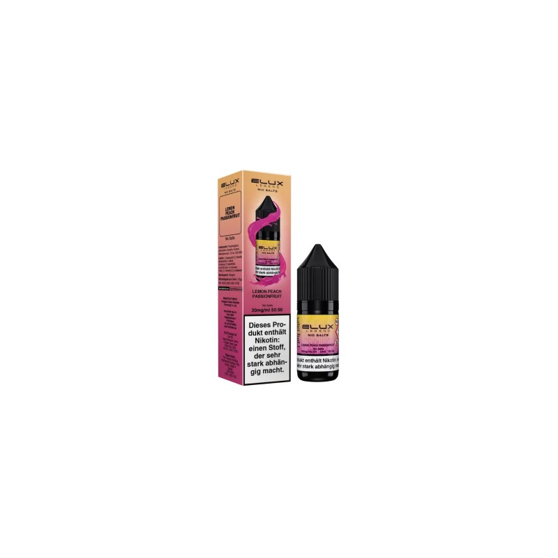 ELUX Lemon Peach Passion Nikotinsalz Liquid 10ml 2...