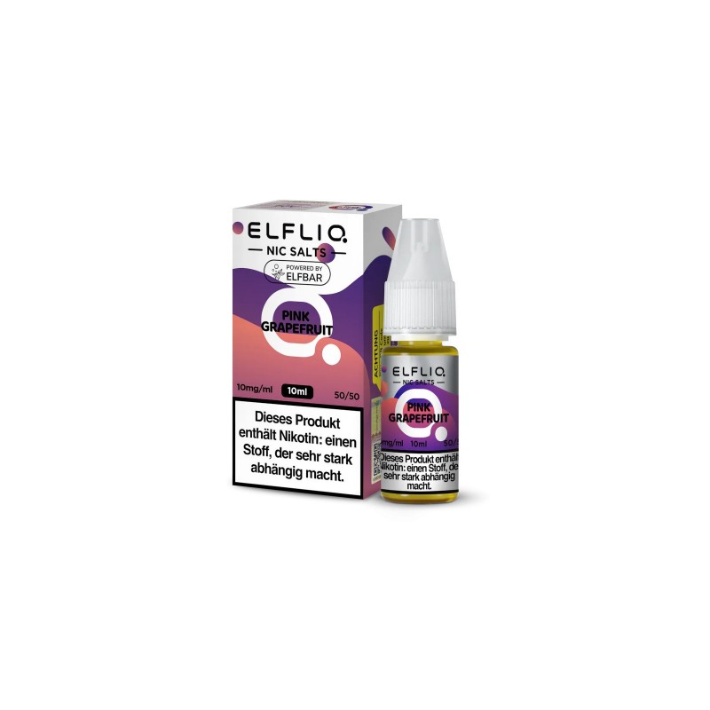 ELFLIQ - PINK GRAPEFRUIT - NIKOTINSALZ LIQUID - 10...