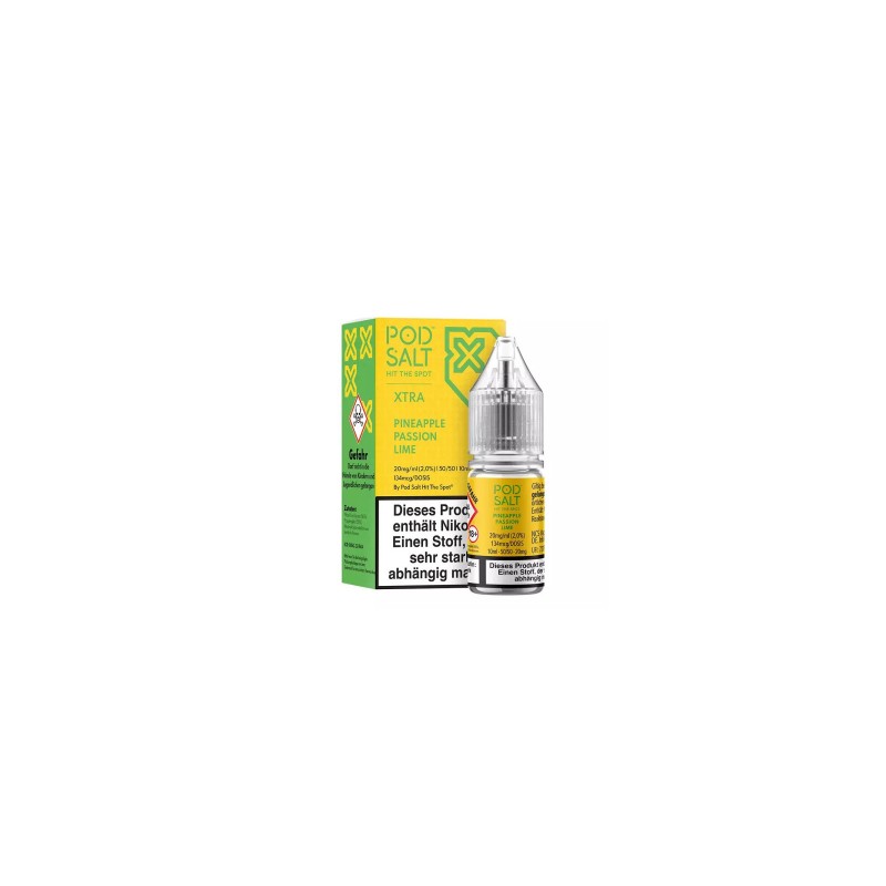 Pod Salt X - Pineapple Passion Lime - Liquid 20mg ...