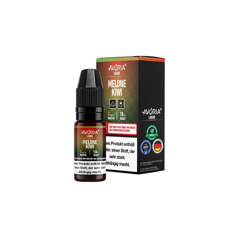 Avoria Melone-Kiwi Liquid 10ml - 12mg/ml