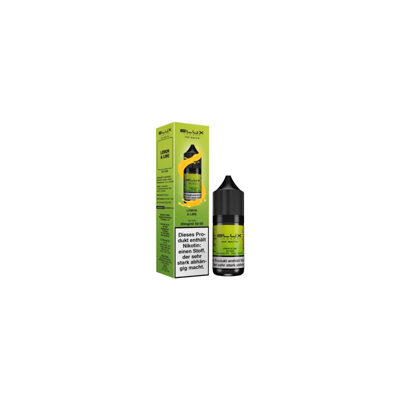 ELUX Lemon & Lime Nikotinsalz Liquid 10ml 20mg