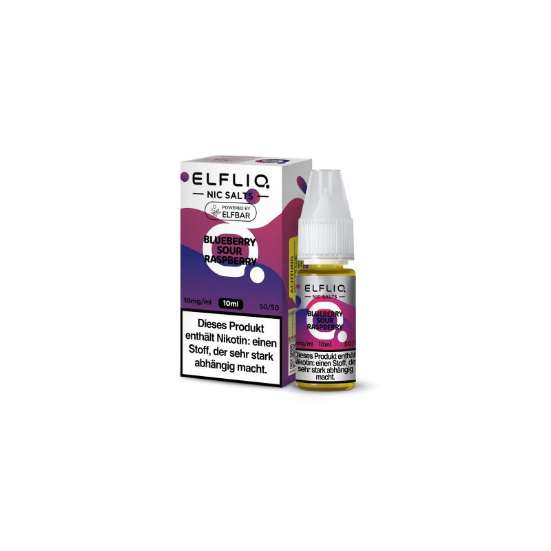 ELFLIQ - BLUEBERRY SOUR RASPBERRY - NIKOTINSALZ LI...