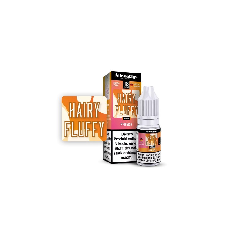 InnoCigs - Hairy Fluffy Pfirsich Liquid 10ml - 0mg...