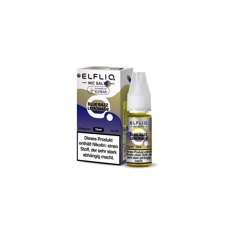 ELFLIQ - BLUE RAZZ LEMONADE - NIKOTINSALZ LIQUID -...