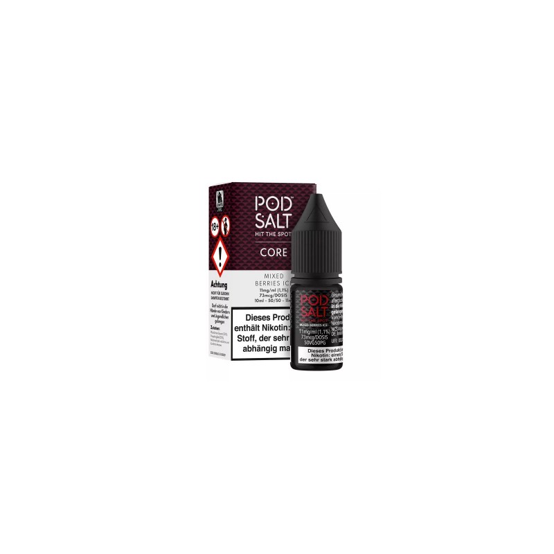 Pod Salt Core Mixed Berries Ice 10ml 11mg