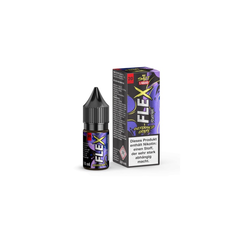 Revoltage Flex Overdozed Grape Nikotinsalz Liquid ...