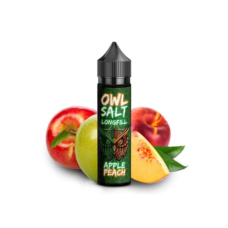 OWL Salt Longfill Apple Peach 10 ml in 60 ml