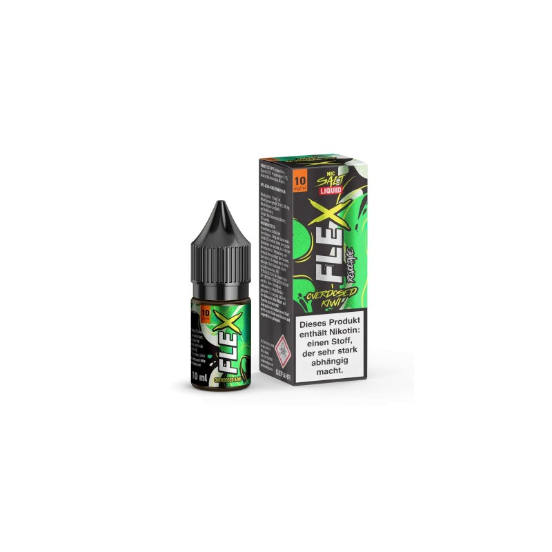 Revoltage Flex Overdozed Kiwi Nikotinsalz Liquid 1...