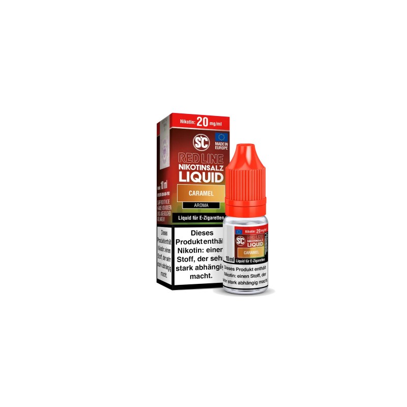 SC - RED LINE - CARAMEL - Nikotinsalz  Liquid - 10...