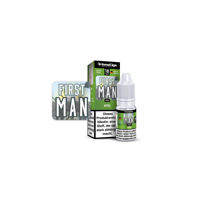 InnoCigs - First Man Apfel Liquid 10ml - 3mg/ml