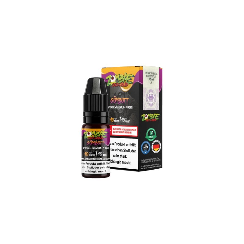 Zombie Gömbott Nikotinsalz Liquid 10ml - 20mg/ml