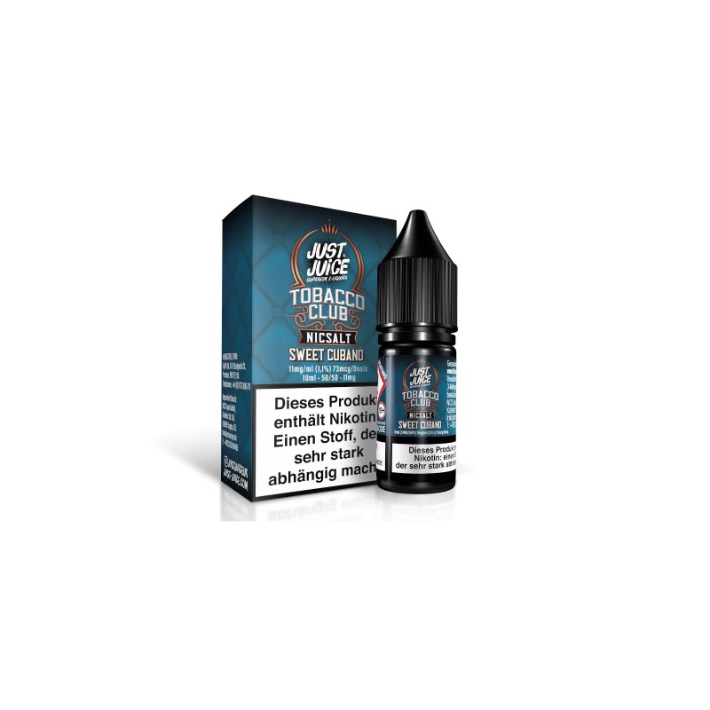 JUST JUICE - SWEET CUBANO - NIKOTINSALZ LIQUID 11m...