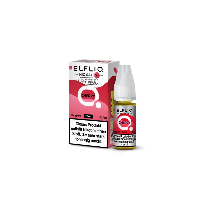 ELFLIQ - CHERRY - NIKOTINSALZ LIQUID - 10mg/ml