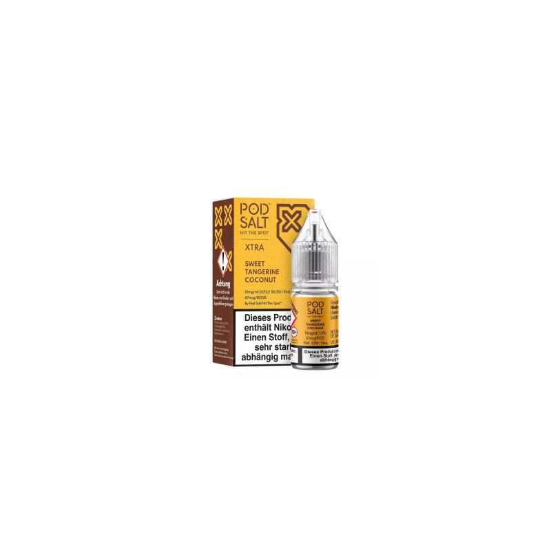 Pod Salt X - Sweet Tangerine Coconut - Liquid 10mg...