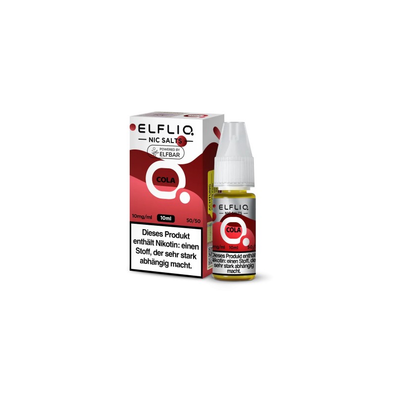 ELFLIQ - COLA - NIKOTINSALZ LIQUID - 10mg/ml