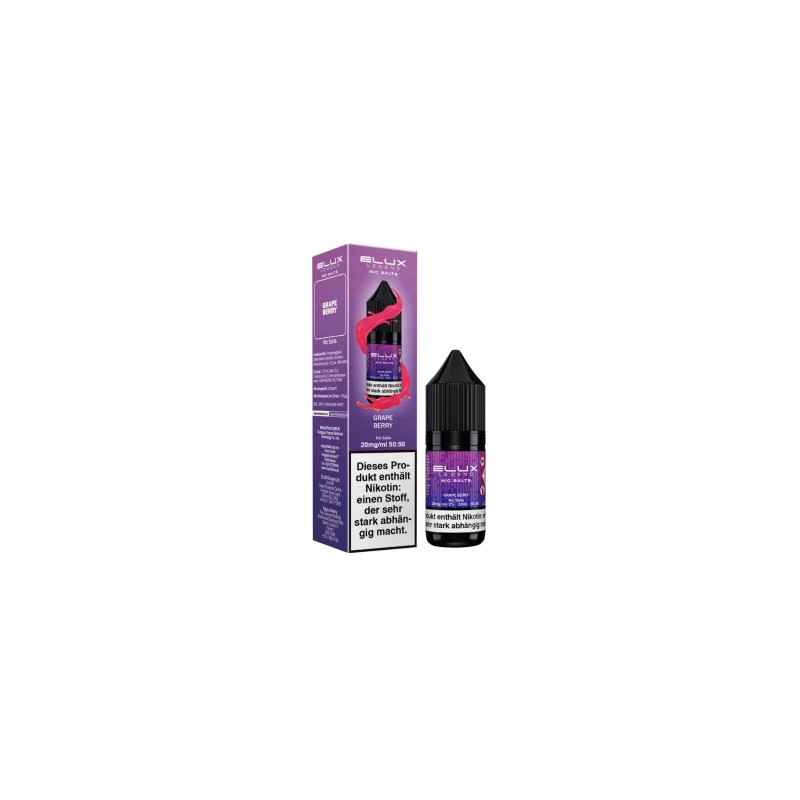 ELUX Grape Berry Nikotinsalz Liquid 10ml 20mg